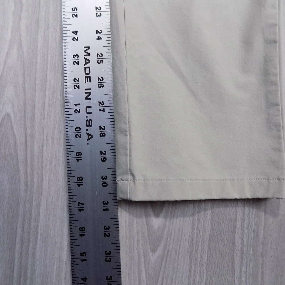 Vineyard Vines Mens On The Go Pant 31x32 Beige Khaki Performance Chino